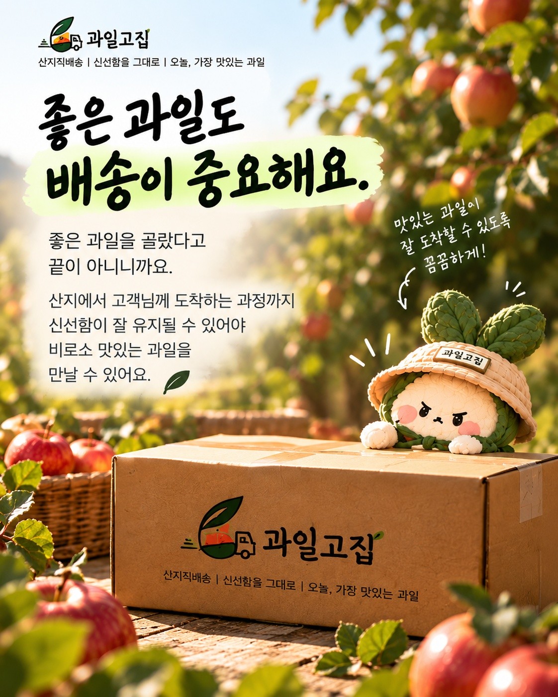 산지에서 고객에게 바로 보내는 과일고집